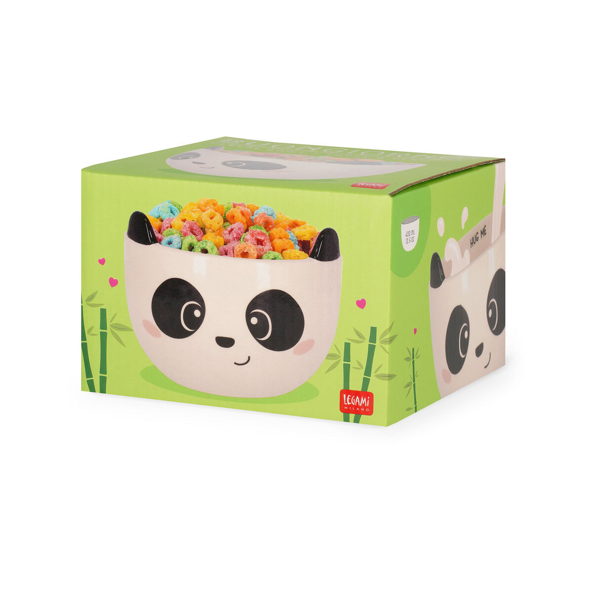 Schale für Cerealien aus Steinzeug - Panda