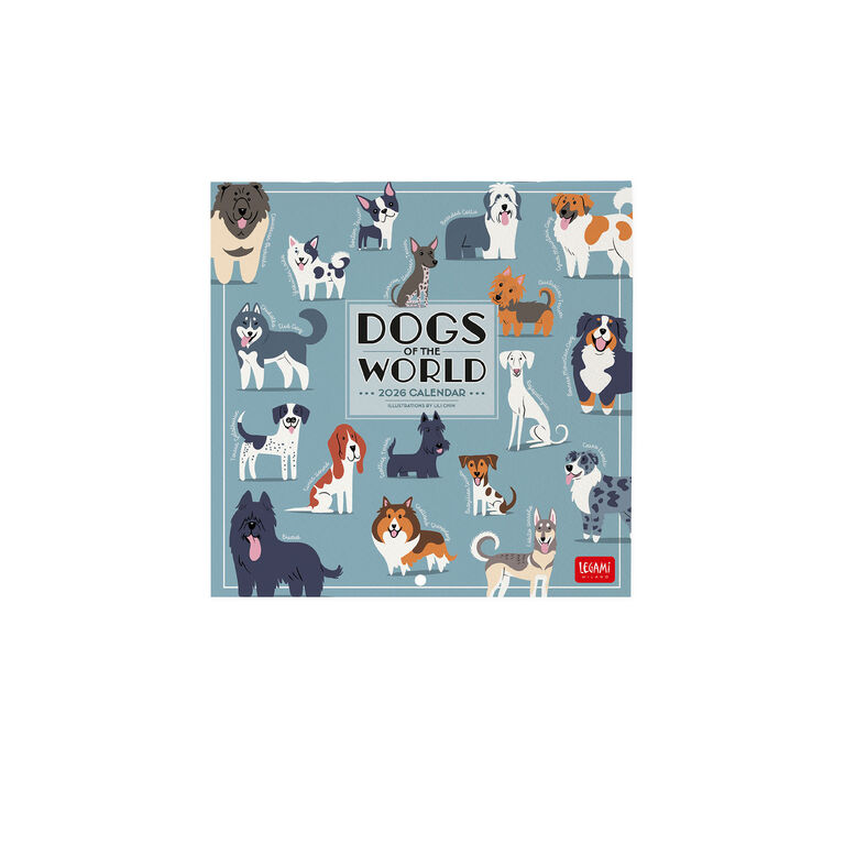 Calendario da Parete 2026 - 18 x 18 cm