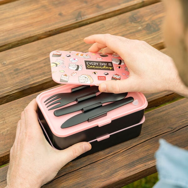 Contenitore Porta Pranzo 1200 ml - Sushi Cat - Lunch Box