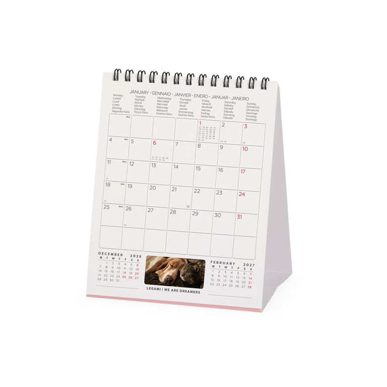 Calendario da Tavolo 2027 - 12 x 14,5 cm - Best Friends Calendario da Tavolo 2027 - 12 x 14,5 cm - Best Friends
