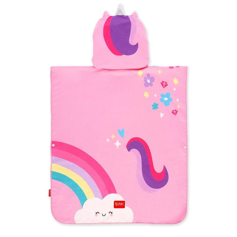 Unicorn Towelling Poncho For Kids - Kids Poncho Unicorn Towelling Poncho For Kids - Kids Poncho