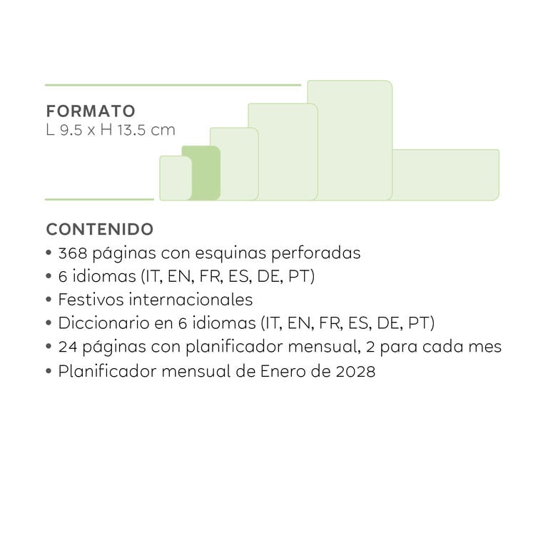 Agenda de 12 Meses Diaria Small 2027 - Eclectic Blue Agenda de 12 Meses Diaria Small 2027 - Eclectic Blue