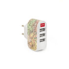 Wall Charger - 3 USB - Plug &Charge, , zoo