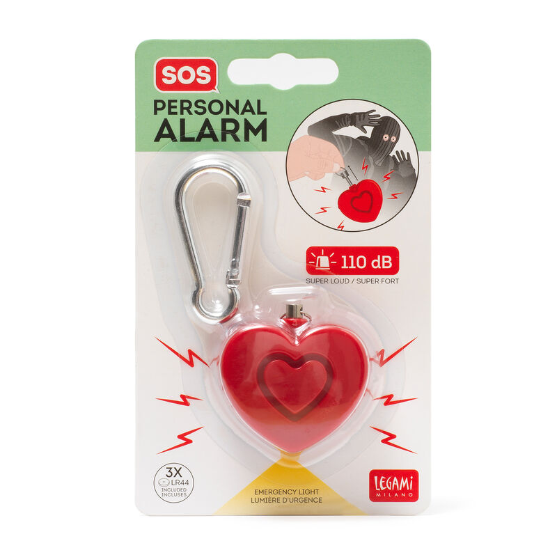 Alarma de Seguridad Personal con Luz Led - SOS Personal Alarm