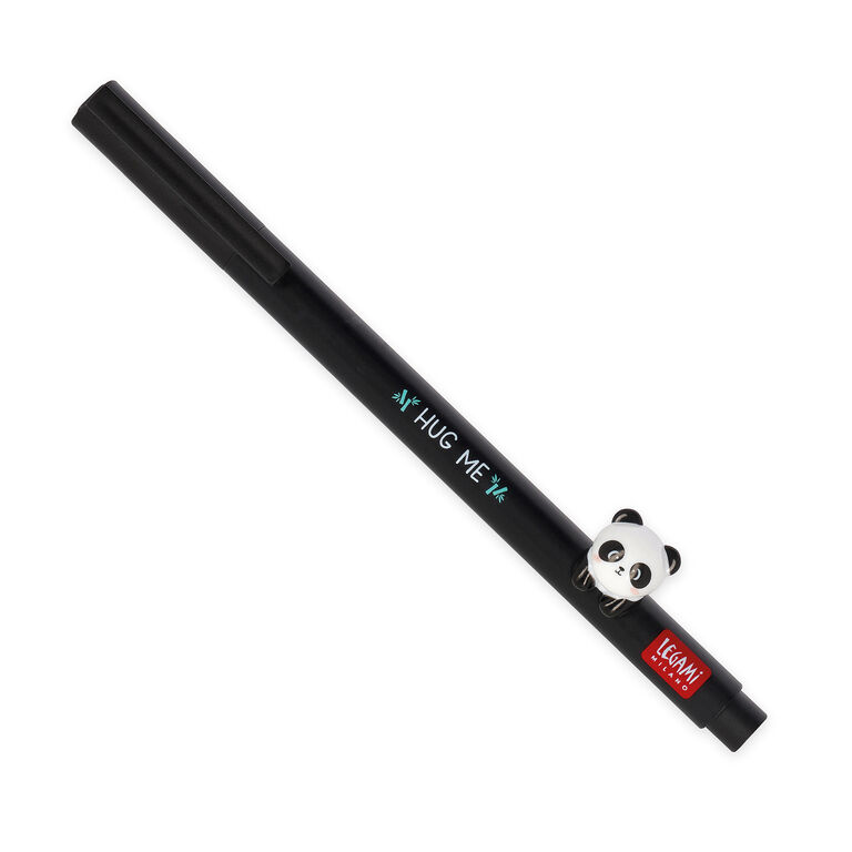 Gel Pen with "Hug Me" Panda Animal Decoration - Lovely Friends