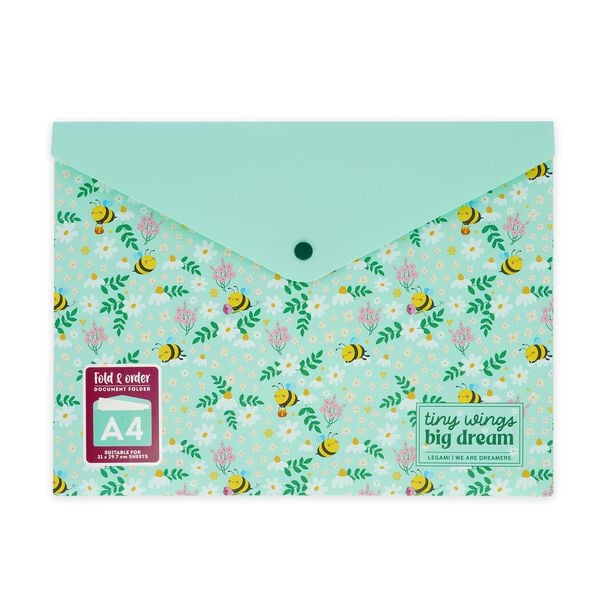 Cartelletta Portadocumenti - Fold & Order - Bee Cartelletta Portadocumenti - Fold & Order - Bee