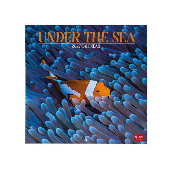 Calendario da Parete 2027 - 30 x 29 cm - Under the Sea