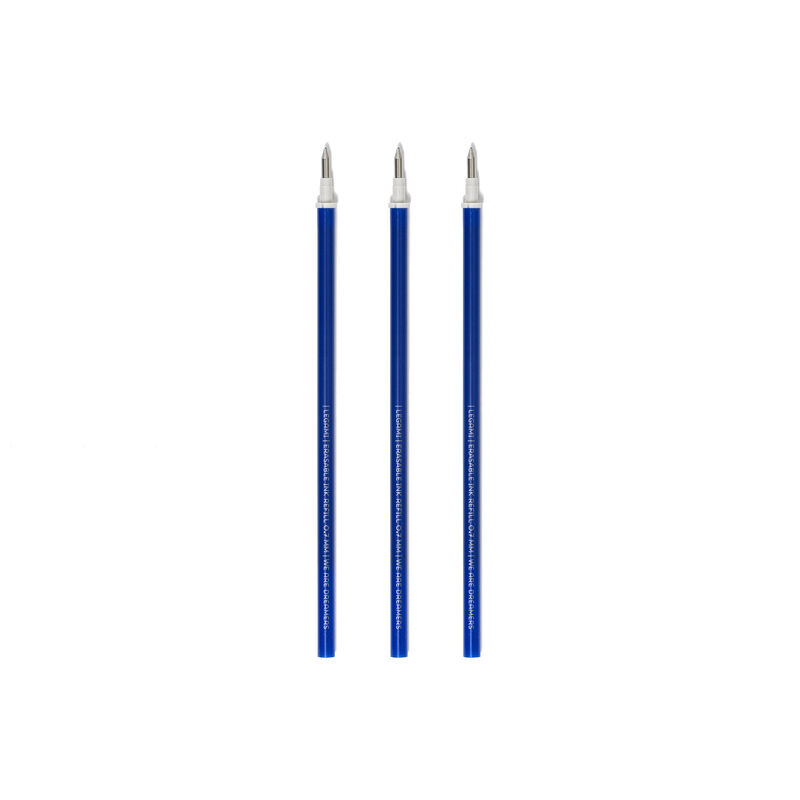 Legami - Pack de 4 recharges pour stylo effaçable - noir, rouge, bleu Pas  Cher