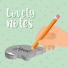 Klebezettel-Notizblock - Lovely Notes, , zoo