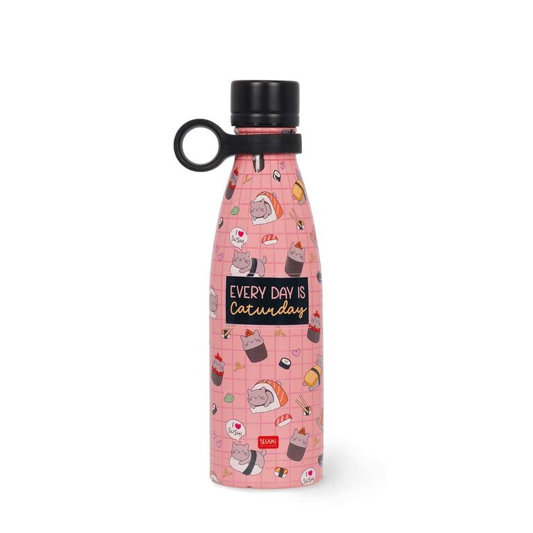 500 ml Vacuum Bottle - Sushi Cat - Hot & Cold
