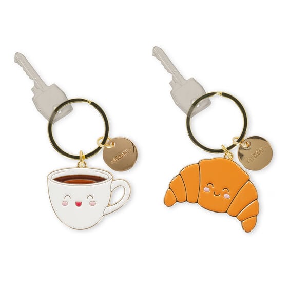 Enamel Key Chain - Breakfast - What a Key Ring!
