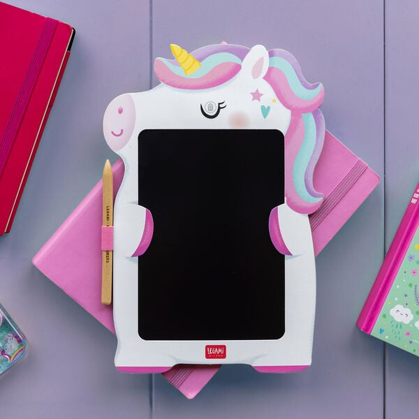 Unicorn Portable LCD Drawing Board in Cardboard - Magic Sketch Board Unicorn Portable LCD Drawing Board in Cardboard - Magic Sketch Board