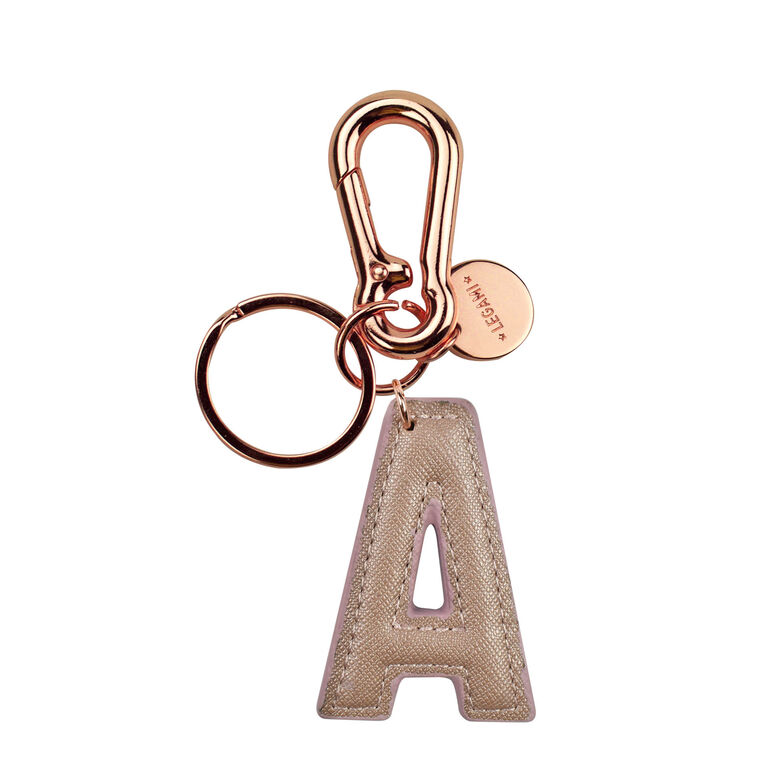 Llaveros con letra inicial - A / Rose Gold - My Initial