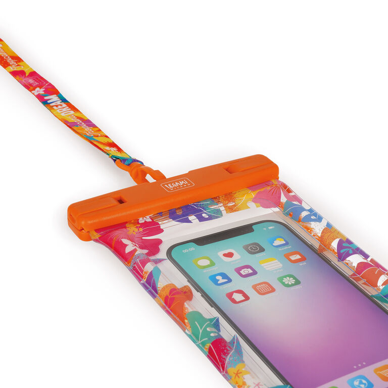 Custodia Impermeabile Galleggiante per Smartphone Tropicana Dream Custodia Impermeabile Galleggiante per Smartphone Tropicana Dream