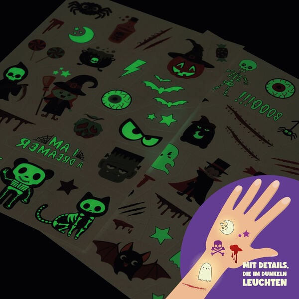 Abziehtattoos - Halloween - Tattoos Abziehtattoos - Halloween - Tattoos