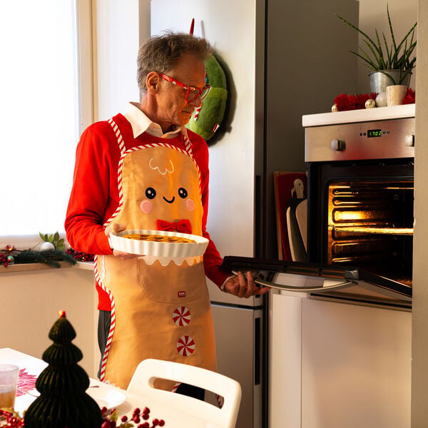 Grembiule da Cucina di Natale Gingerbread - Super Chef