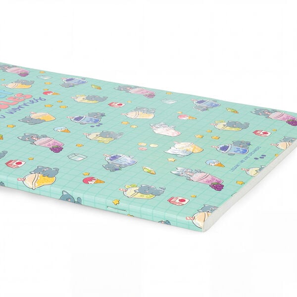 A4-Heft kariert 4 mm - Kitty Bubble Tea A4-Heft kariert 4 mm - Kitty Bubble Tea