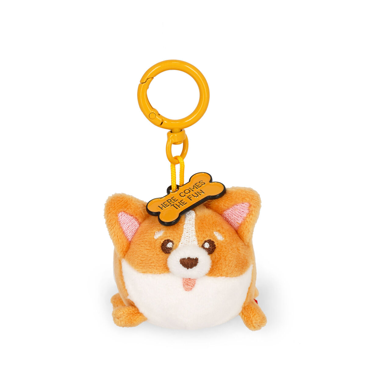 Corgi Plush Key Ring Tiny Super Soft!