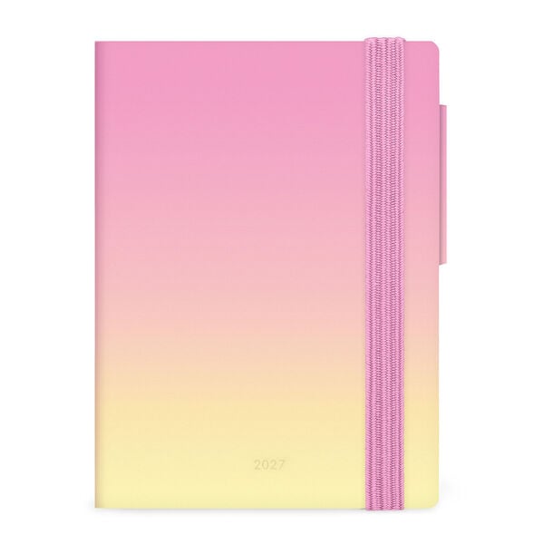 12-Month Mini Weekly Diary 2027 - Sunrise Lover