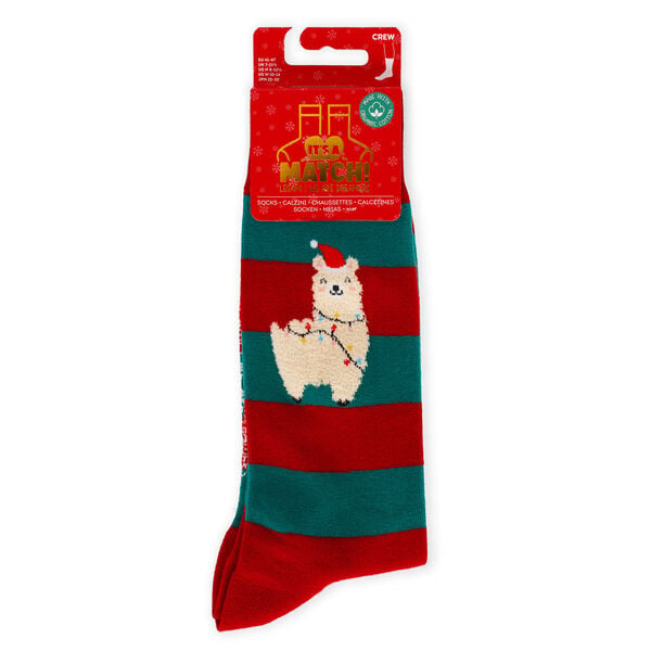 Calzini di Natale Llama Taglia 41-47 - It's a Match!