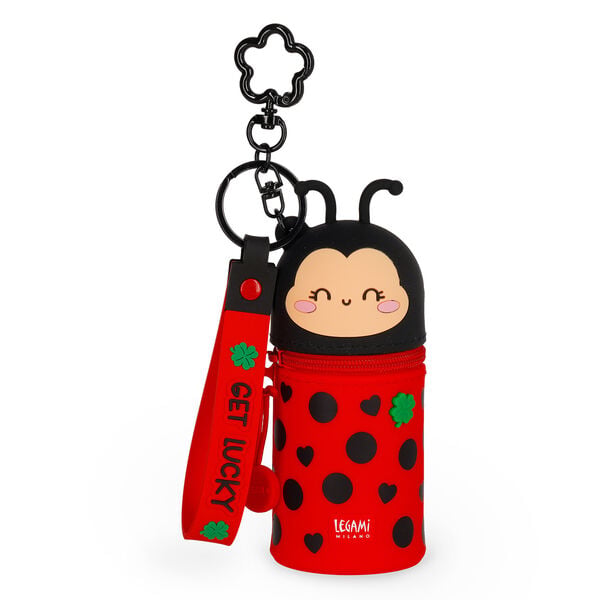 Ladybug Coin Purse with Key Ring - Mini Kawaii Ladybug Coin Purse with Key Ring - Mini Kawaii