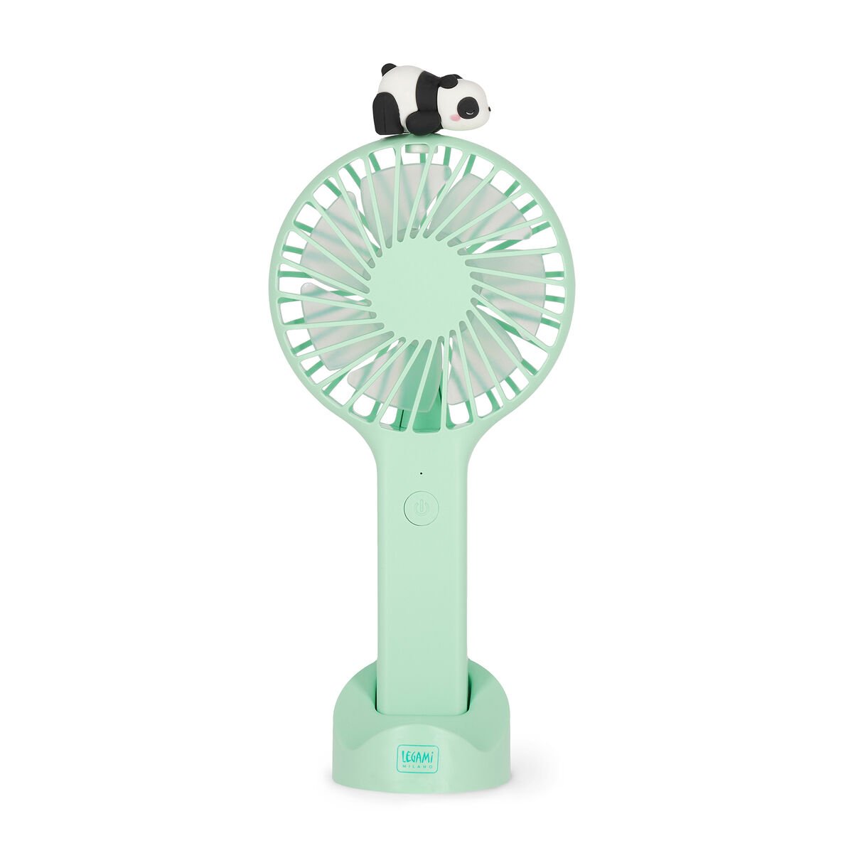 Ventilatore Portatile Ricaricabile con Base - Mini Fan, , zoo