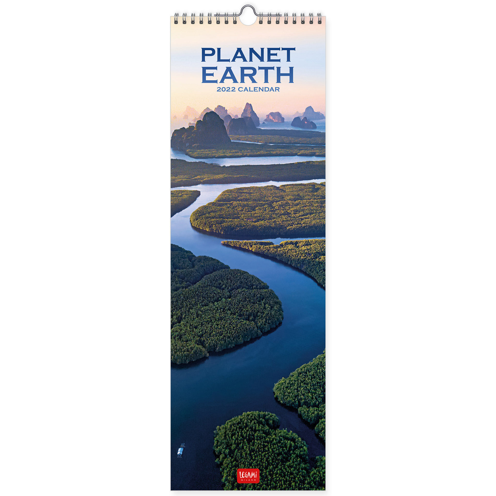 Planet Earth Legami 18x18cm Calendario da Parete 2022