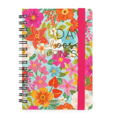 12-Month Weekly Diary - Small - Spiral Bound - 2024