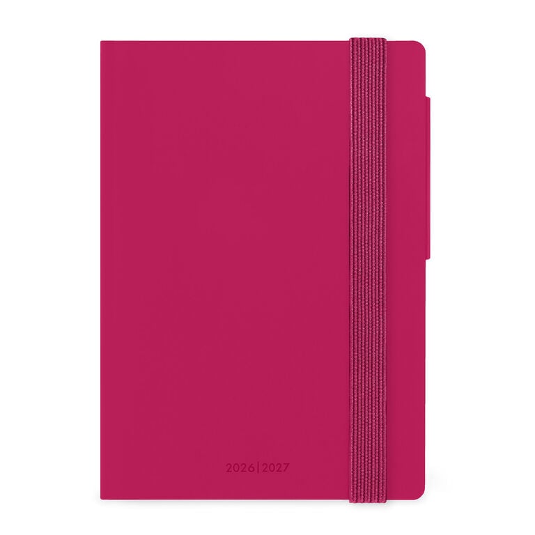 16-Month Small Daily Diary for 2026/2027 - Raspberry Jam