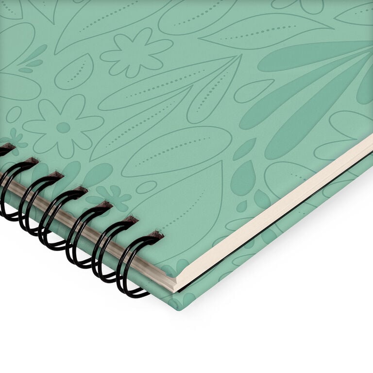 13-Month Desk Planner 2027 - Botanic Garden