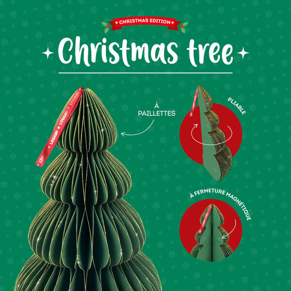 Sapin de Noël Pliable en Papier Sapin de Noël Pliable en Papier