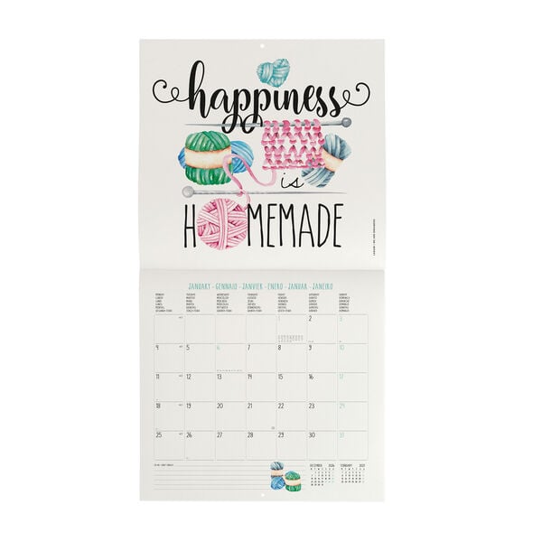 Calendario da Parete 2027 - 30 x 29 cm - Aphorisms