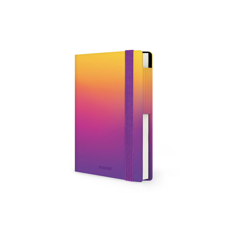 Wochenplaner 2026/2027 für 16 Monate - Sunset Vibes - Small Mit Notizbuch