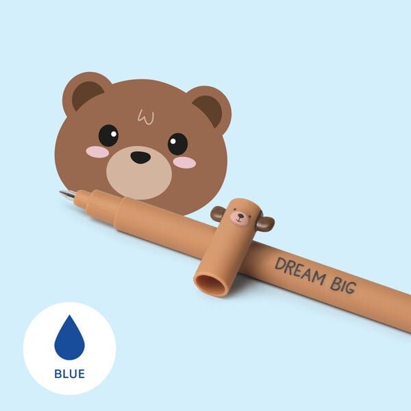 Set of 3 Erasable Gel Pens - "Hug Me", "Dream Big", "Take It Easy"