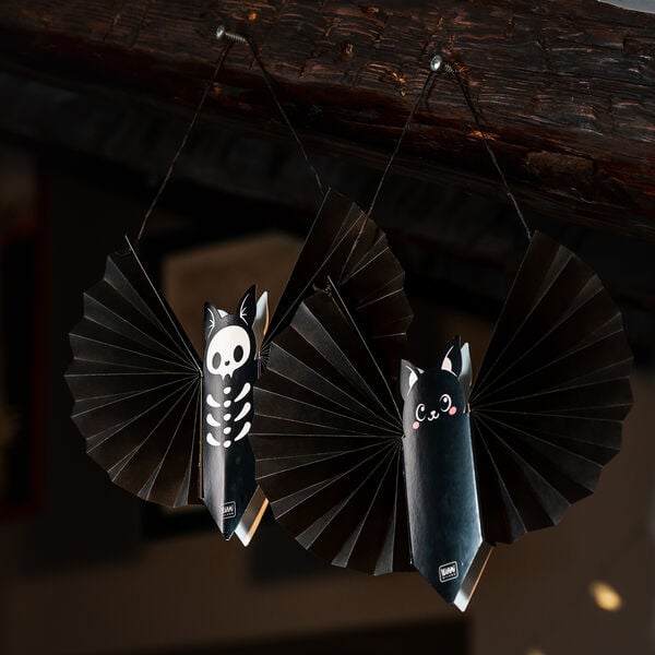 Set de 3 Adornos de Papel Colgantes - Bat Blitz Set de 3 Adornos de Papel Colgantes - Bat Blitz