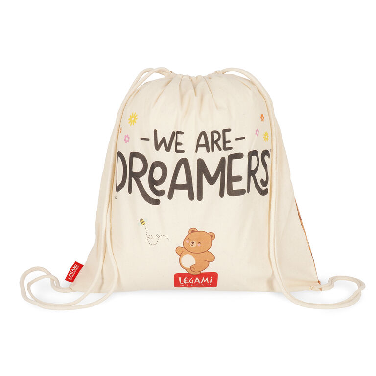 Drawstring Bag - Teddy Bear
