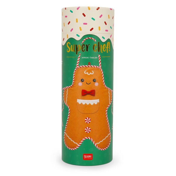 Grembiule da Cucina di Natale Gingerbread - Super Chef