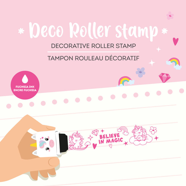 Timbro Decorativo a Rullo - Unicorn - Roller Stamp