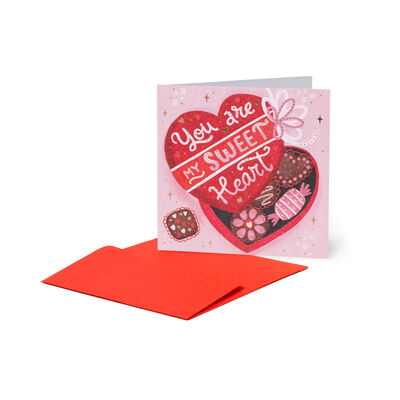 Greeting Card - Chcolate Box