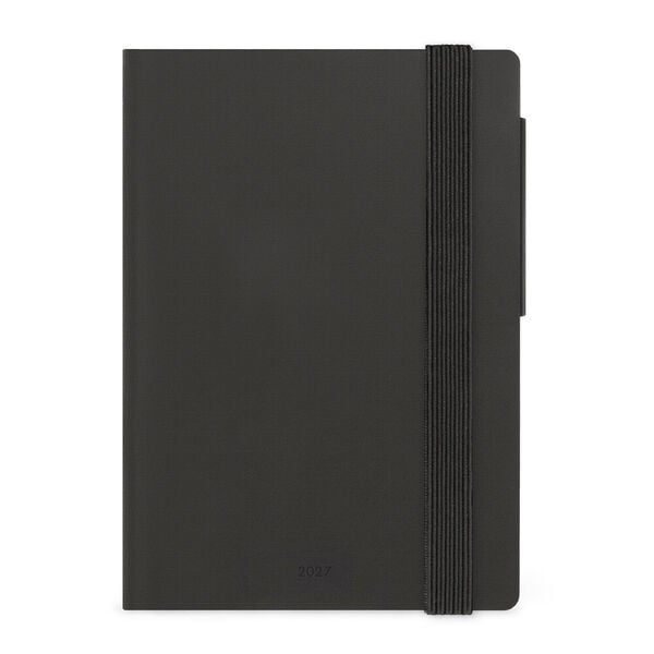 Terminplaner für 12 Monate Wochenübersicht Small 2027 - Black Suit Terminplaner für 12 Monate Wochenübersicht Small 2027 - Black Suit