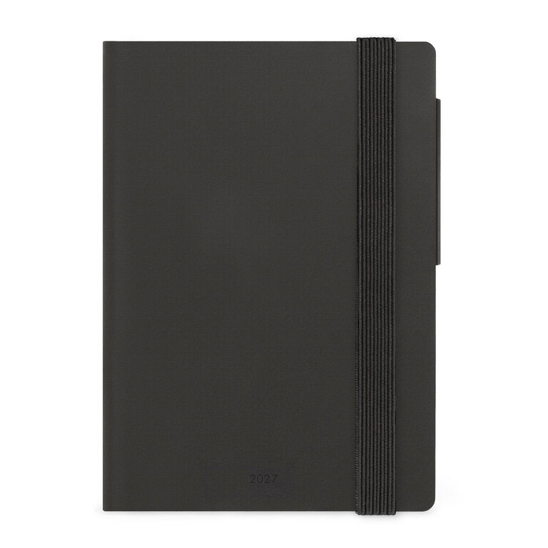 Terminplaner für 12 Monate Wochenübersicht Small 2027 - Black Suit Terminplaner für 12 Monate Wochenübersicht Small 2027 - Black Suit