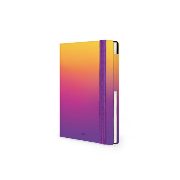 12-Month Small Weekly Diary 2027 - Sunset Vibes