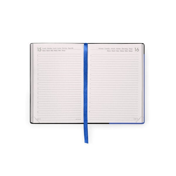 Agenda Diaria 2026/2027 16 Meses - Eclectic Blue - Small