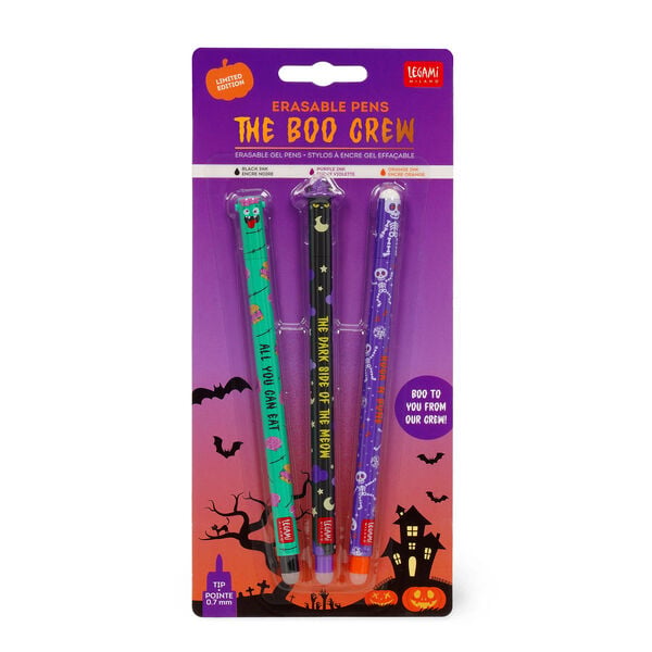 Set of Erasable Gel Pens
