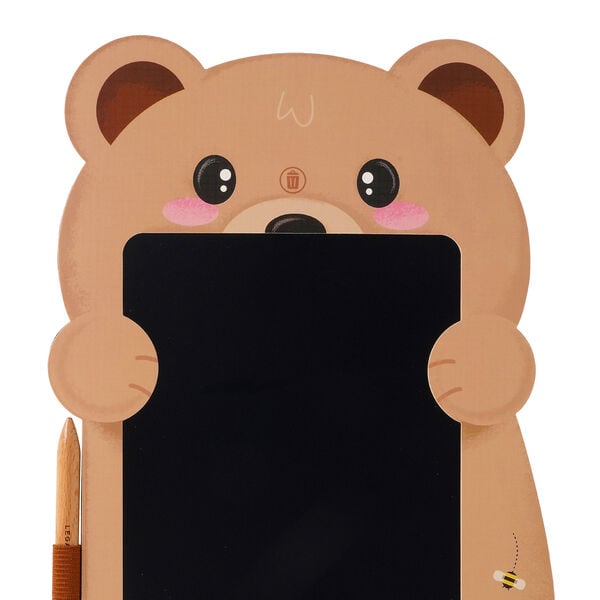 Teddy Bear Portable LCD Drawing Board in Cardboard - Magic Sketch Board Teddy Bear Portable LCD Drawing Board in Cardboard - Magic Sketch Board