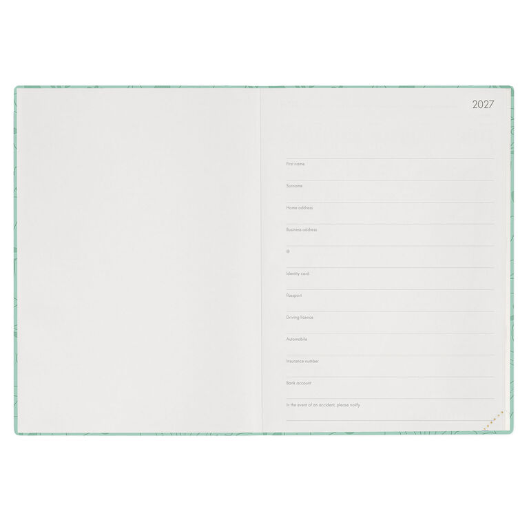 13-Month Maxi Daily Diary 2027 - Botanic Garden 13-Month Maxi Daily Diary 2027 - Botanic Garden
