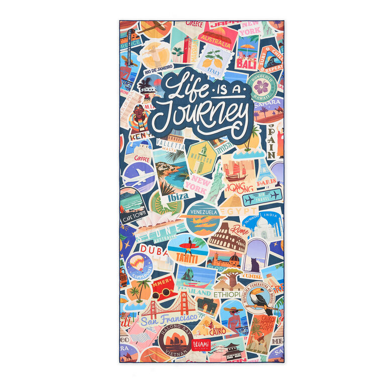 Telo Mare Travel Stickers - Beach Towel Telo Mare Travel Stickers - Beach Towel