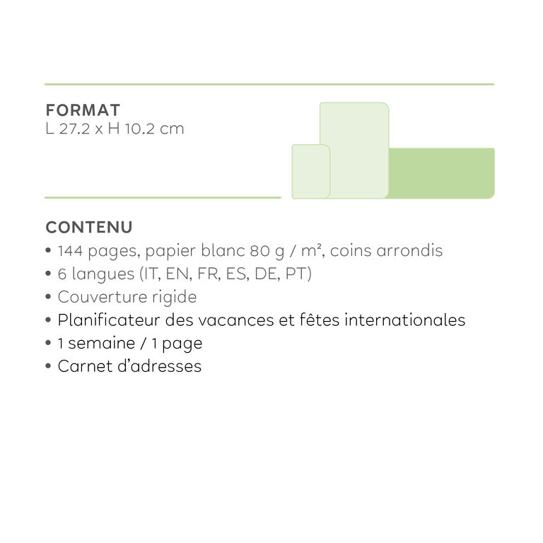 Agenda da Scrivania 12 Mesi - Desk Planner - 2027 Agenda da Scrivania 12 Mesi - Desk Planner - 2027