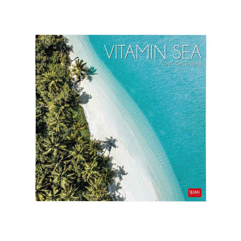 Calendario da Parete 2027 - 30 x 29 cm - Vitamin Sea Calendario da Parete 2027 - 30 x 29 cm - Vitamin Sea