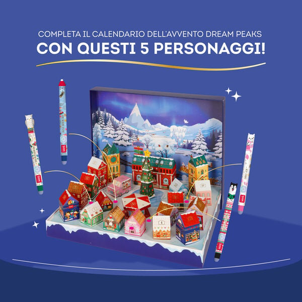 Set di 5 Mini Erasable Pen - Dream Peaks